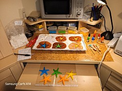 Starfish soap making